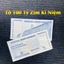 Cực độc Tờ 100 Tỷ Zimbabwe lưu niệm lì xì Tết , tặng kèm bao lì xì , Quà Tết