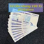 Tờ 100 Tỷ Dollars Zimbabwe Lưu Niệm - mệnh giá siêu khủng, bảo an dạ quang, TẶNG KÈM BAO LÌ XÌ , Quà Tết