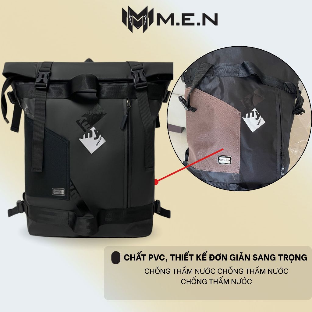 Balo học sinh sinh viên dường phố Mycae- Men C9 đa sắc màu [CÓ BẢO HÀNH]