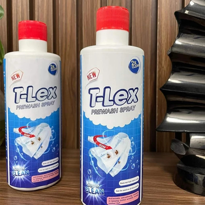 Chai Tẩy Trắng Quần Áo T-LEX 500ml, Tẩy Mốc, Ố Vàng, Không Phai Màu - Dùng Cả Vải Trắng, Màu Chính Hãng