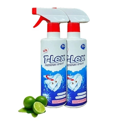 Chai Tẩy Trắng Quần Áo T-LEX 500ml, Tẩy Mốc, Ố Vàng, Không Phai Màu - Dùng Cả Vải Trắng, Màu Chính Hãng