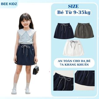 Chân Váy Cho Bé Gái, Chân Váy Gió Cho Bé Gái Thiết Kế Cạp Chun Dễ Mặc Có Quần Bảo Hộ