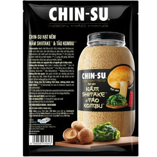[Chọn loại] Hạt nêm CHIN-SU Nấm Shiitake & Tảo Kombu gói x 400gr