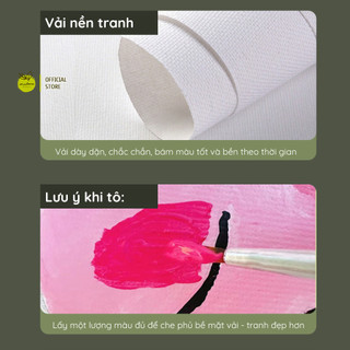[HỎA TỐC] Tổng hợp tranh tô màu theo số NOEL -GIÁNG SINH đã căng khung, 40x50cm, Tranh số hóa Madoca