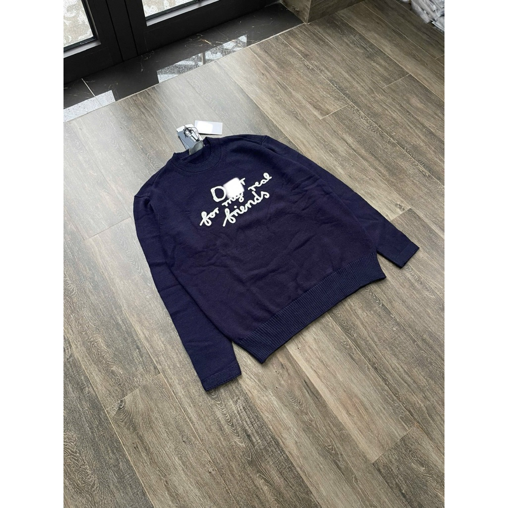 ⚡️[Hight Quality] Áo Len Nam Nữ D001  And H1ton Ne1 Sweater - Họa Tiết Chữ Thêu Nổi Chất Len Mịn Siêu Ấm Loại 1