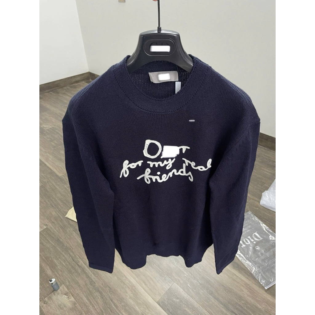 ⚡️[Hight Quality] Áo Len Nam Nữ D001  And H1ton Ne1 Sweater - Họa Tiết Chữ Thêu Nổi Chất Len Mịn Siêu Ấm Loại 1