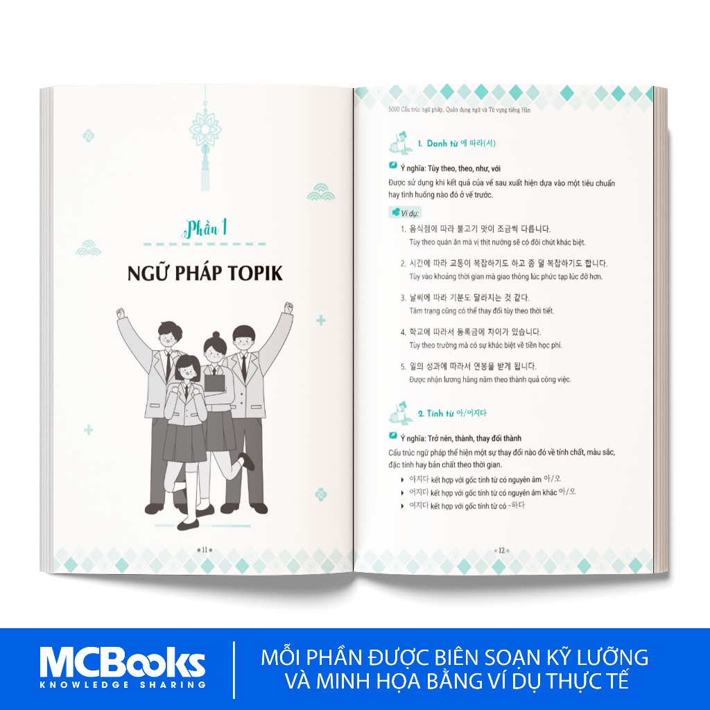 Sách - 5000 Cấu Trúc Ngữ Pháp Quán Dụng Ngữ Và Từ Vựng Tiếng Hàn