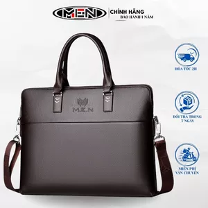 Cặp xách cầm tay Da PU Doanh nhân công sở cao cấp đựng laptop 15 inch M.E.N [RẺ NHẤT TRONG THÁNG]