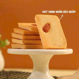 Bánh quy nướng giòn mix hạt dinh dưỡng túi 200g tiện lợi