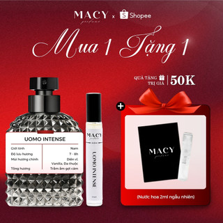 Nước hoa Nam Valentio Uomo Intense - Ngọt Ấm Cuốn Hút