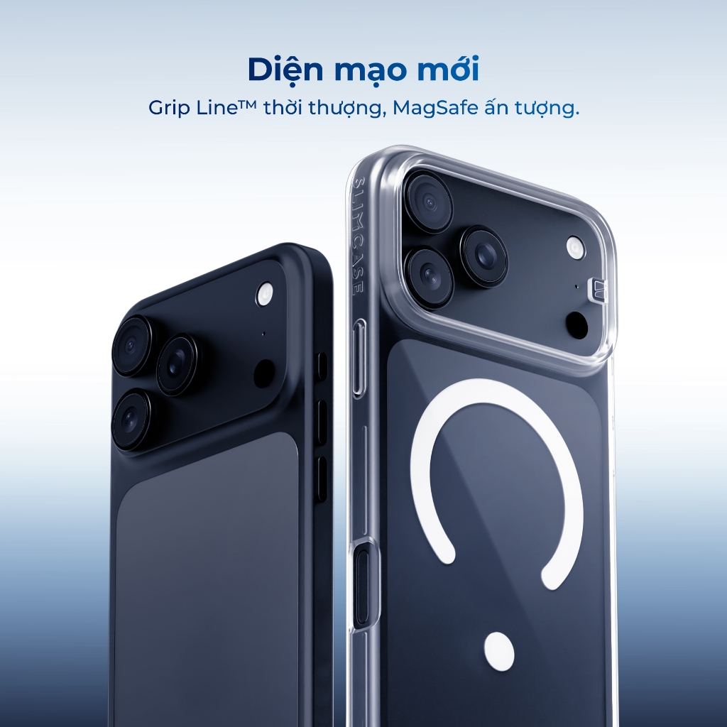 Ốp lưng UNIQUE iPhone 17 / 16 / 15 Series SLIMCASE - Không ố vàng, siêu mỏng, hỗ trợ sạc không dây