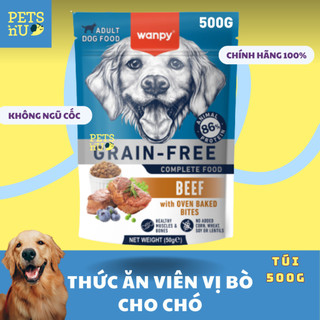 Thức ăn viên Wanpy Grain Free – Dành cho chó và mèo trưởng thành