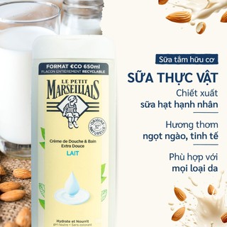Kem tắm bồn Le Petit Marseillais (650ml)