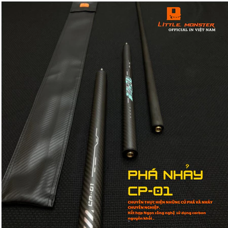 Cơ Phá nhảy CP-01- Gậy phá nhảy full Carbon LTOMSTRE - LITTLE MONSTER