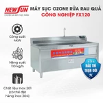 Máy sục ozone rửa rau quả công nghiệp FX120 NEWSUN - bảo hành 12 tháng-Gía bán chưa bao gồm phí nhà bán tự vận chuyển — ảnh 1