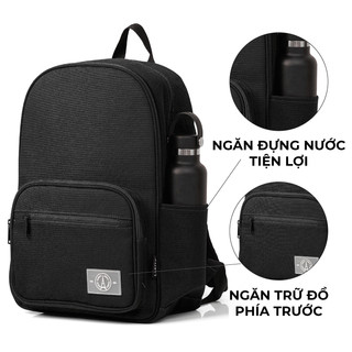 Balo Laptop Larita Classic All-Day 15.6" – Balo Thời Trang Nam Nữ Bền Bỉ, Kháng Nước Tốt, Ngăn Laptop 15.6inch