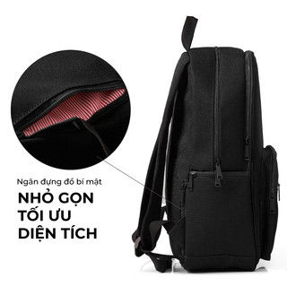 Balo Laptop Larita Classic All-Day 15.6" – Balo Thời Trang Nam Nữ Bền Bỉ, Kháng Nước Tốt, Ngăn Laptop 15.6inch