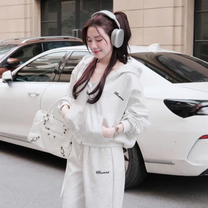 Set Bộ Nỉ Áo Hoodie Zip Form Boxy Quần Dài Form Rộng Unisex, Set Nỉ Private Thêu V2 Chất Nỉ Hai Da