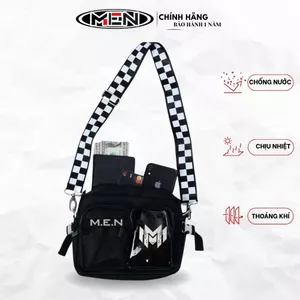 Túi đeo chéo mẫu mới M.E.N hình mực cute nam nữ hiện đại GSRT4 [cao cấp}