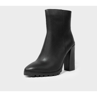 Boots Lửng Cao Gót Aldo (đen) Chính Hãng Lẻ Size