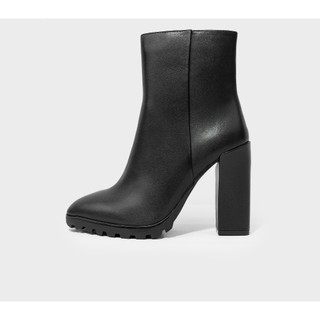 Boots Lửng Cao Gót Aldo (đen) Chính Hãng Lẻ Size