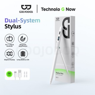 Bút cảm ứng từ tính Goojodoq GD17 có màn hình kỹ thuật số LED, tương thích với hai hệ điều hành
