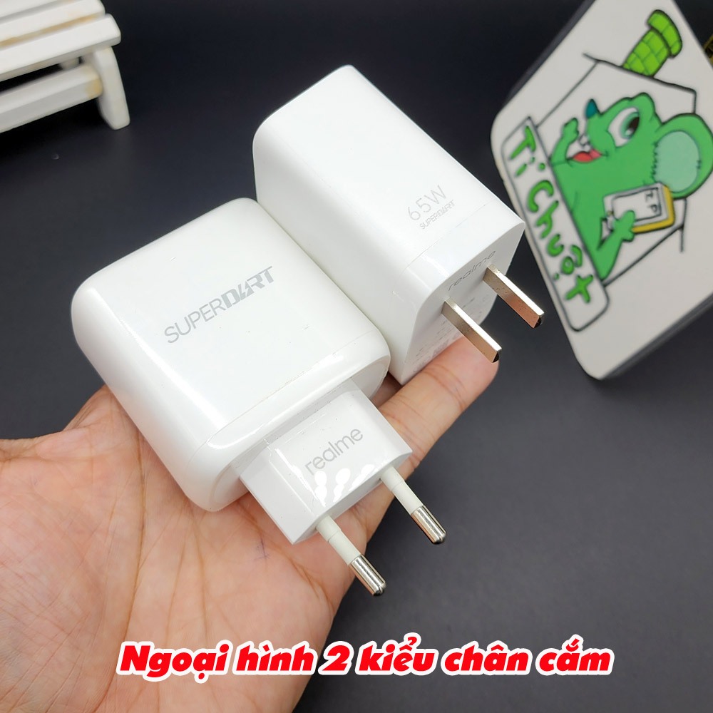 [Chính Hãng] Sạc Siêu Nhanh SuperDart 65W REALME 8 Pro/ GT Neo2/ GT2 ZIN Bóc Máy