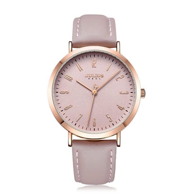 Combo Đồng hồ nữ Julius JA-1017D +  Vòng đeo tay Julius JSB078 RG