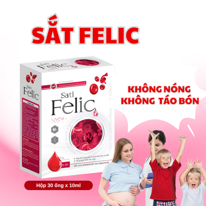 {CHÍNH HÃNG} Sắt Dành Cho Bé và Mẹ Bầu - Bổ Sung Sắt Hữu Cơ & Acid Folic, Tăng Cường Tạo Máu & Giảm Nguy Cơ Thiếu Máu ..
