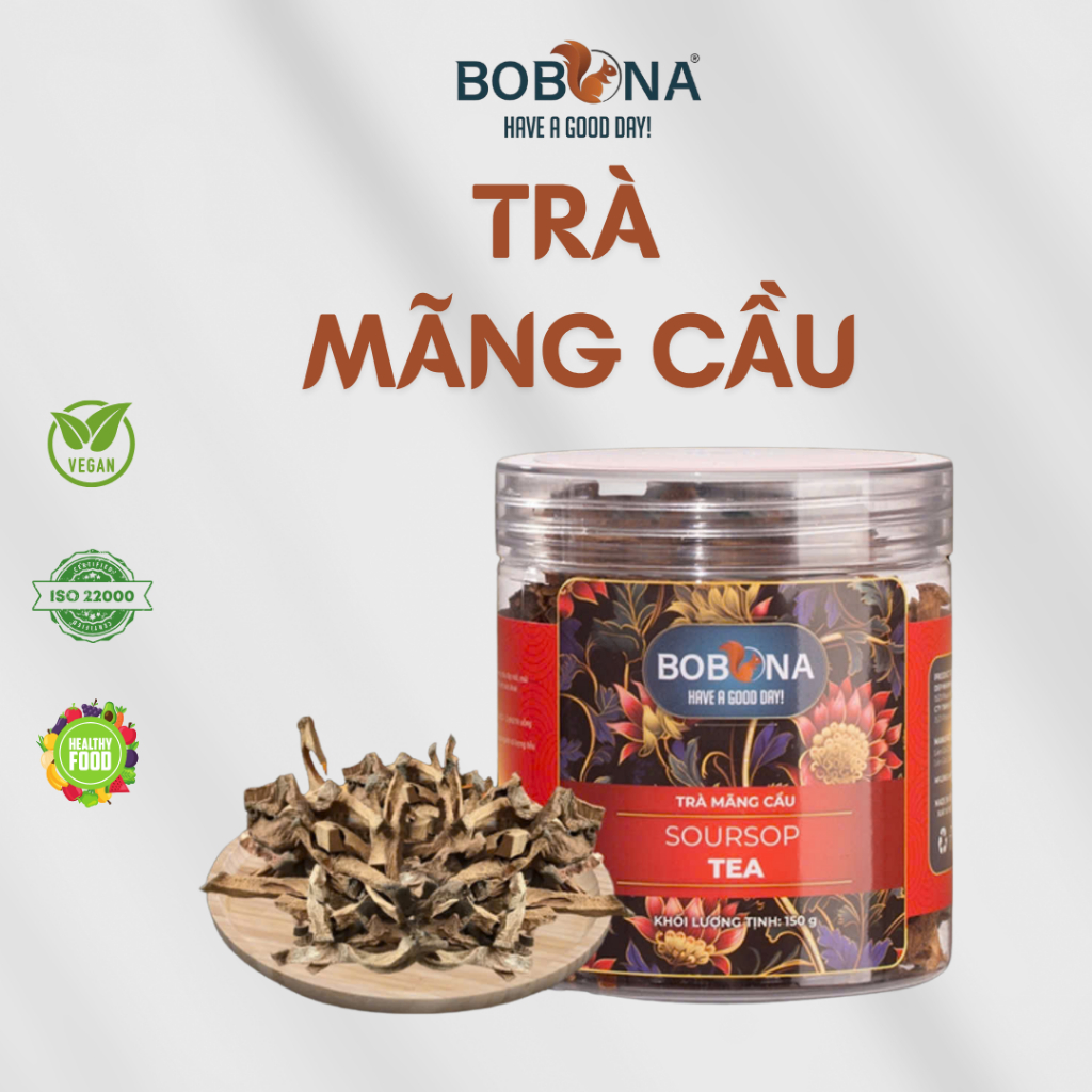 Trà Mãng Cầu BOBONA Sấy Khô, Hỗ Trợ Giấc Ngủ ,Cải Thiện Tinh Thần, An ...