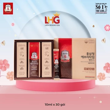 [CHÍNH HÃNG] Tinh Chất Hồng Sâm KGC Everytime Balance (Hộp 10 Gói) - Sâm Pha Sẵn Tiện Lợi