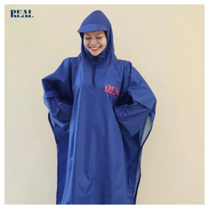 Áo mưa Real Clothes (tổng hợp màu), áo mưa cánh dơi, vải dù cao cấp