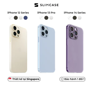 Ốp lưng CLASSIC iPhone 14 13 12 11 XS XR X 8 7 SLIMCASE - Trong suốt, Không ố vàng, siêu mỏng