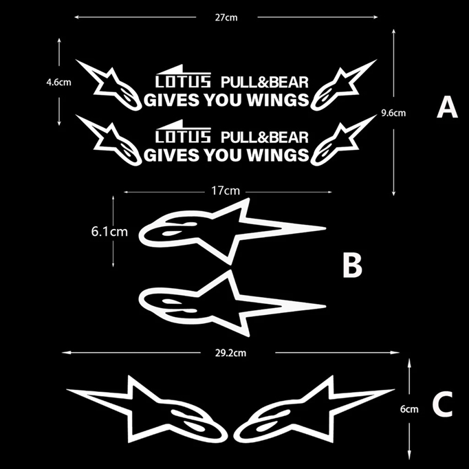 [Tem lột tách nền] NGÔI SAO ALPINESTAR. Decal hình dán xe máy, nón bảo hiểm, Vespa. Sticker xe điện, dán xe đạp điện