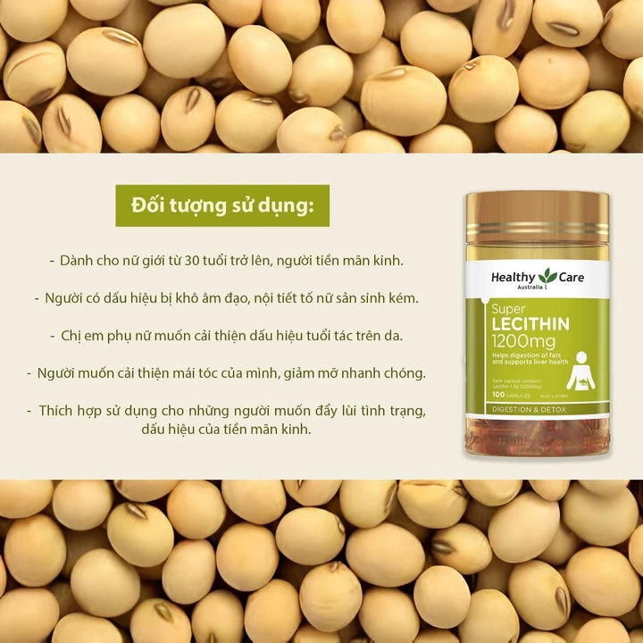 Healthy Care Australian Heart health Super Lecithin 1200mg – 3
