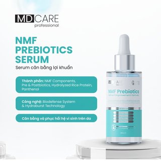 Serum Cân Bằng Lợi Khuẩn Và Phục Hồi Hàng Rào Bảo Vệ Da MD CARE NMF Prebiotics Serum 30ml