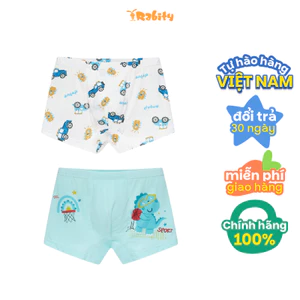 Combo 2 quần lót đùi vải Modal cao cấp bé trai Rabity 33039