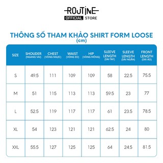 Áo Sơ Mi Denim Unisex Form Loose - Routine 10S25DSHU054