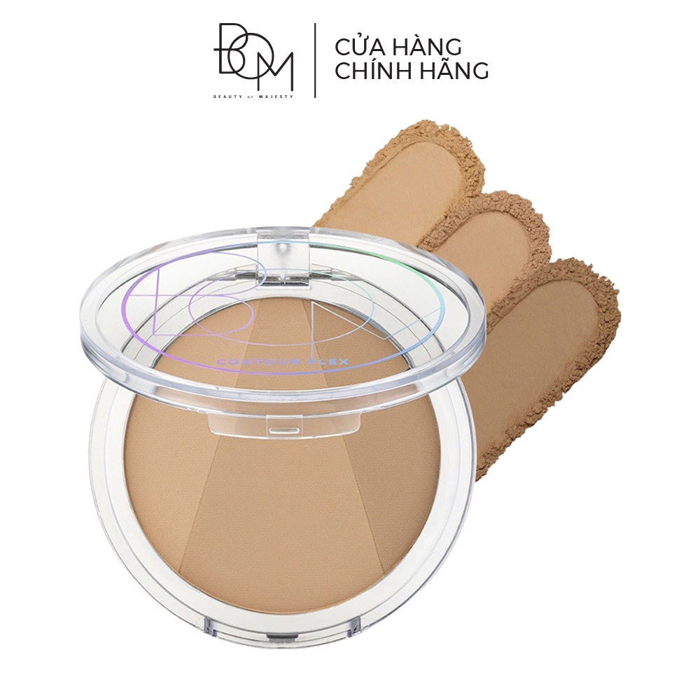 Tạo khối 3 màu BOM Contour Flex Shading 10g - WARM SHADE & COOL SHADE