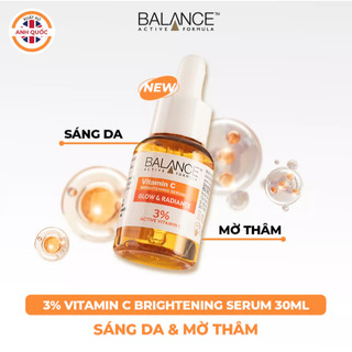 Serum Sáng Da, Mờ Thâm Balance Active Formula Vitamin C 3% Brightening 30ml