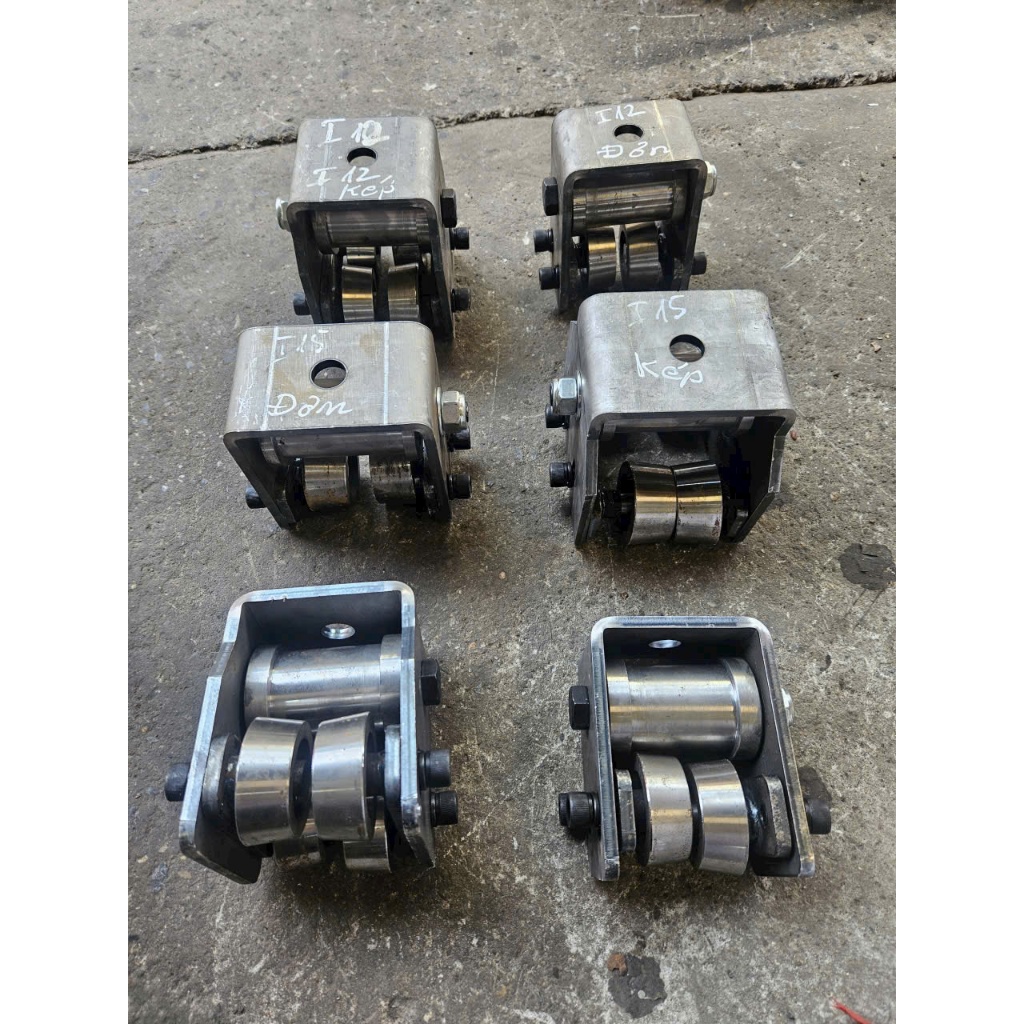 Ròng rọc, ray treo, ĐƠN và ĐÔI i100, i120, i150 bộ bi con lăn thanh i ...