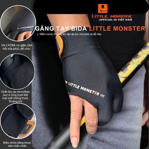Găng Tay Bida Cá Nhân - Chính Hãng LTOMSTRE - Găng Tay Bi-a Đẳng Cấp - LTOMSTRE - LITTLE MONSTER