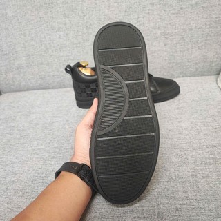 [ NEAN SHOES ] Giày Sneaker Cổ Lửng Da Bò Thật NEAN SHOES Đế Cao Su Chống Trượt Tăng Chiều Cao Nam