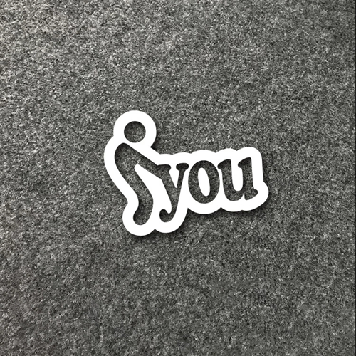 [Tem lột tách nền] FYOU. Decal hình dán xe máy, nón bảo hiểm, Vespa. Sticker xe điện, dán xe đạp điện. Chống nước