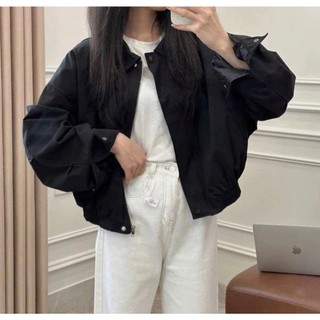 Áo khoác mùa đông, áo kaki mềm có lót gió dáng ngắn LAVIAN K01