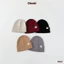 Mũ Len Lông Thỏ, Mũ Thời Trang, Mũ Ấm Beanie Mác Gấu Cho Bé Trai Bé Gái Thu Đông Obebi PK07