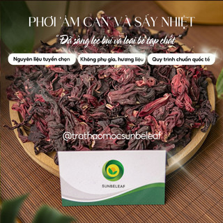 [NGUYÊN BÔNG] Trà Hoa Atiso Đỏ Sunbeleaf (Hoa Bụp Giấm) Hàng Tuyển Chọn, Không Nát