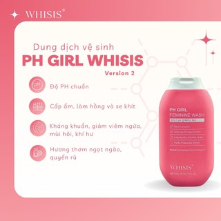 Dung dịch vệ sinh pH Girl WHISIS MP1253– Làm hồng, khử mùi, thơm quyến rũ suốt ngày dài 💗