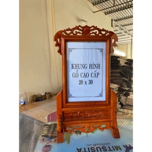 Khung thờ kích cỡ 20.30 gỗ hương