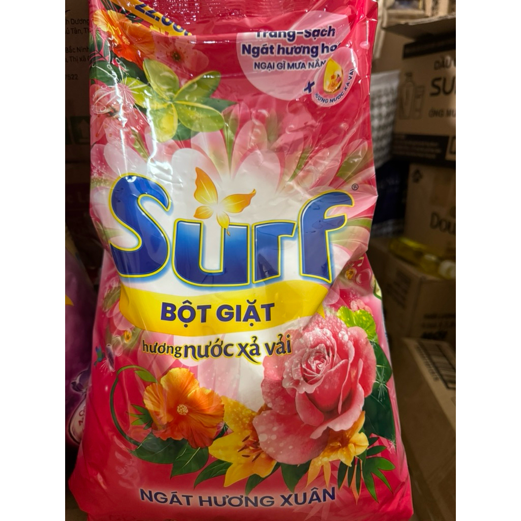 Bột Giặt Surf Hương Nước Xả Vải 5,5kg/Hương Nước Hoa 5,3kg - BGSUR